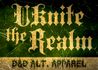 Uknite the Realm Apparel logo